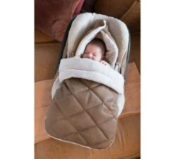 Rock Voetenzak Autostoel - Oker 5 Rock Voetenzak Autostoel - Oker -Kinderkamer Verkoopwinkel baby s only rock voetenzak autostoel oker 2