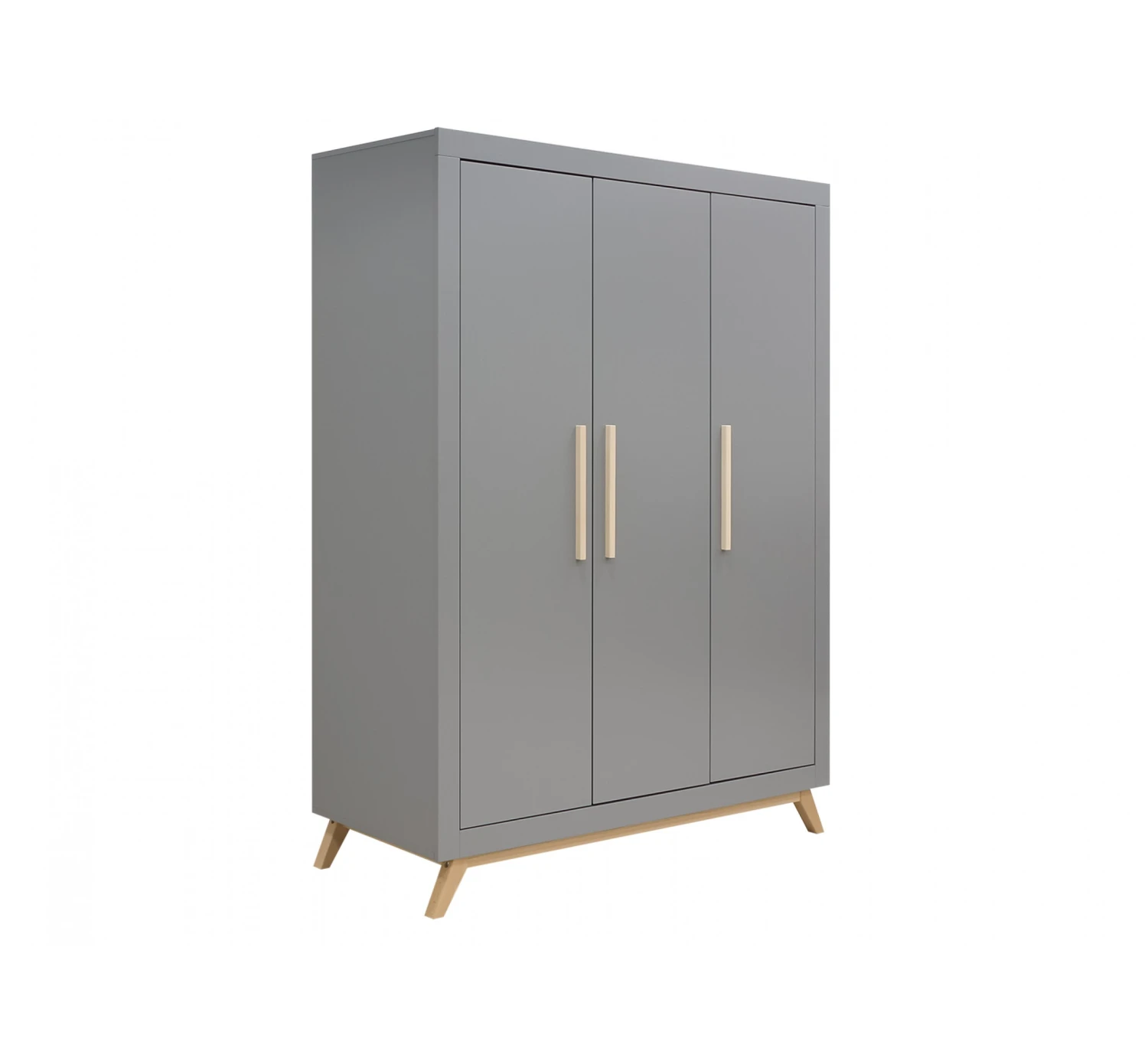 3-Deurskast Fenna - Grey 1 3-Deurskast Fenna - Grey