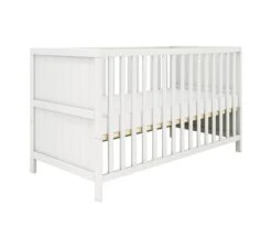 Ledikant Luna Groeven 70x140 - White -Kinderkamer Verkoopwinkel flexa ledikant luna groeven 70x140 white 3