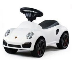 Loopauto Porsche - Wit -Kinderkamer Verkoopwinkel happy baby loopauto porsche wit 3