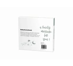 Babyshowerboek - Witgroen -Kinderkamer Verkoopwinkel jep kids babyshowerboek witgroen 2