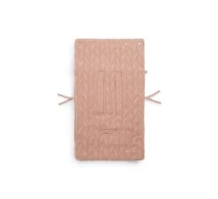 Jollein Voetenzak Groep 0+ Spring Knit - Rosewood -Kinderkamer Verkoopwinkel jollein voetenzak groep 0 spring knit rosewood 4