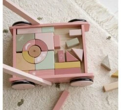 Little Dutch Blokkenkar Wild Flowers 7 Little Dutch Blokkenkar Wild Flowers -Kinderkamer Verkoopwinkel little dutch blokkenkar wild flowers 3