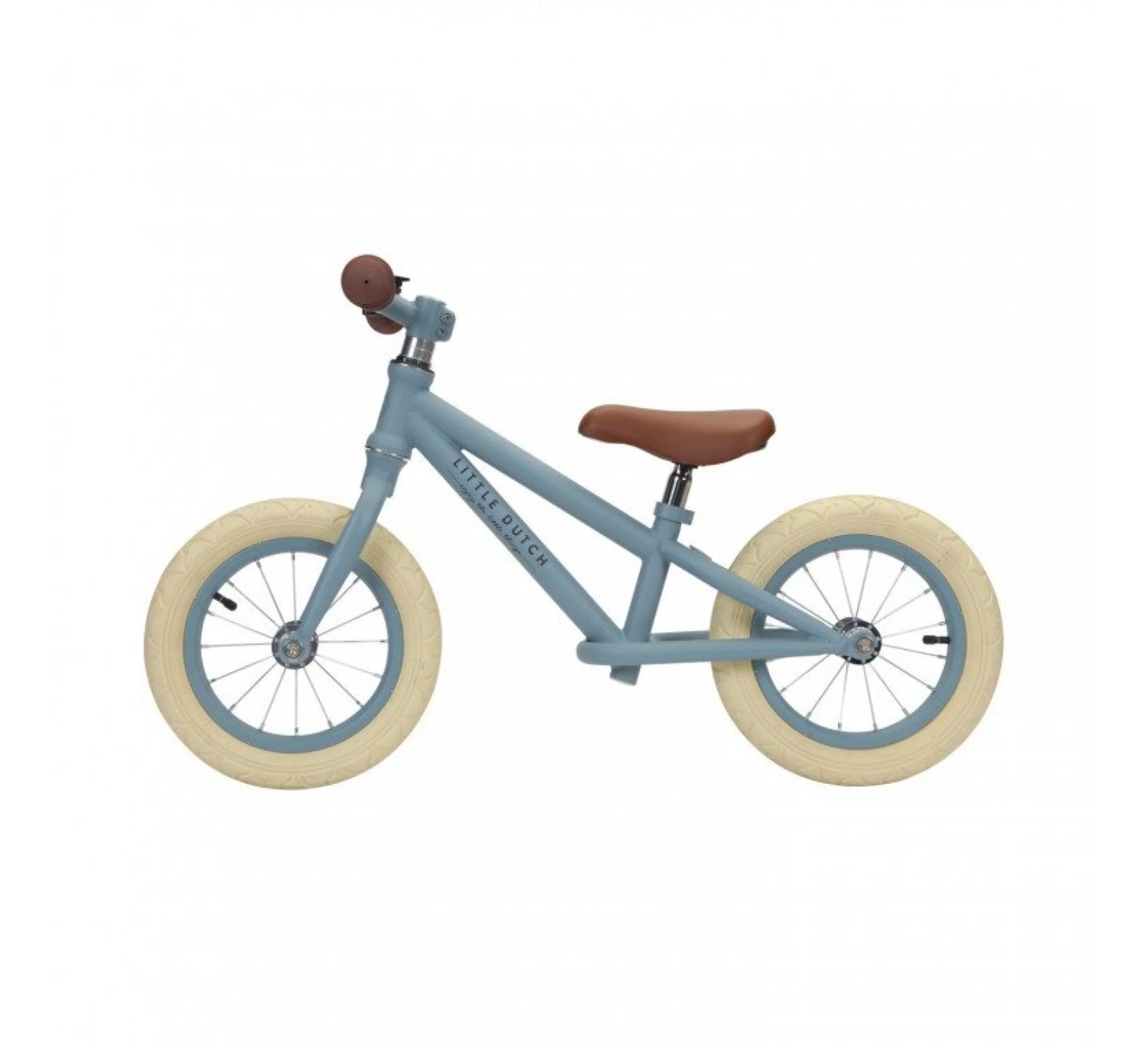 Little Dutch Loopfiets - Mat Blue 2 Little Dutch Loopfiets - Mat Blue - Afbeelding 2