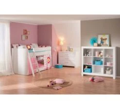 Fiona Halfhoogslaper Schuine Trap 90x120