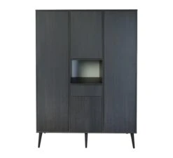 3-deurskast Cocoon XL - Eboni