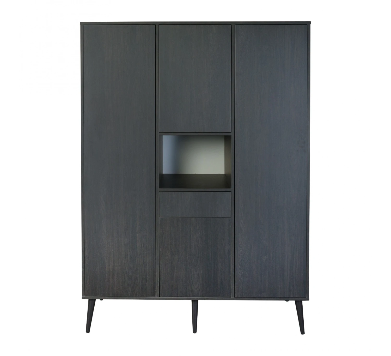 3-deurskast Cocoon XL - Eboni 1 3-deurskast Cocoon XL - Eboni