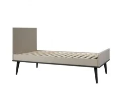 Doorgroeibed Flow 140x70 Cm - Stone -Kinderkamer Verkoopwinkel quax doorgroeibed flow 140x70 cm stone 4