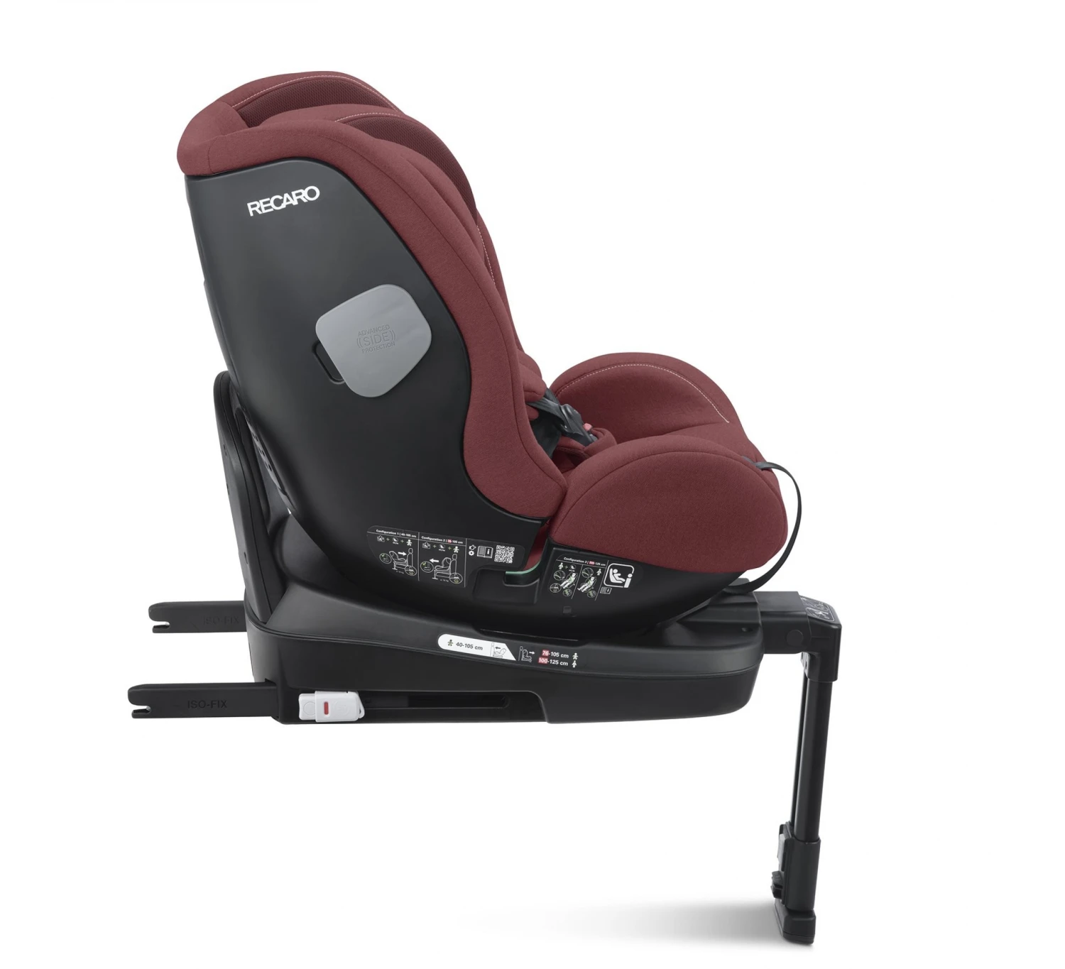 Recaro Salia 125 I-Size - Iron Red 4 Recaro Salia 125 I-Size - Iron Red - Afbeelding 4