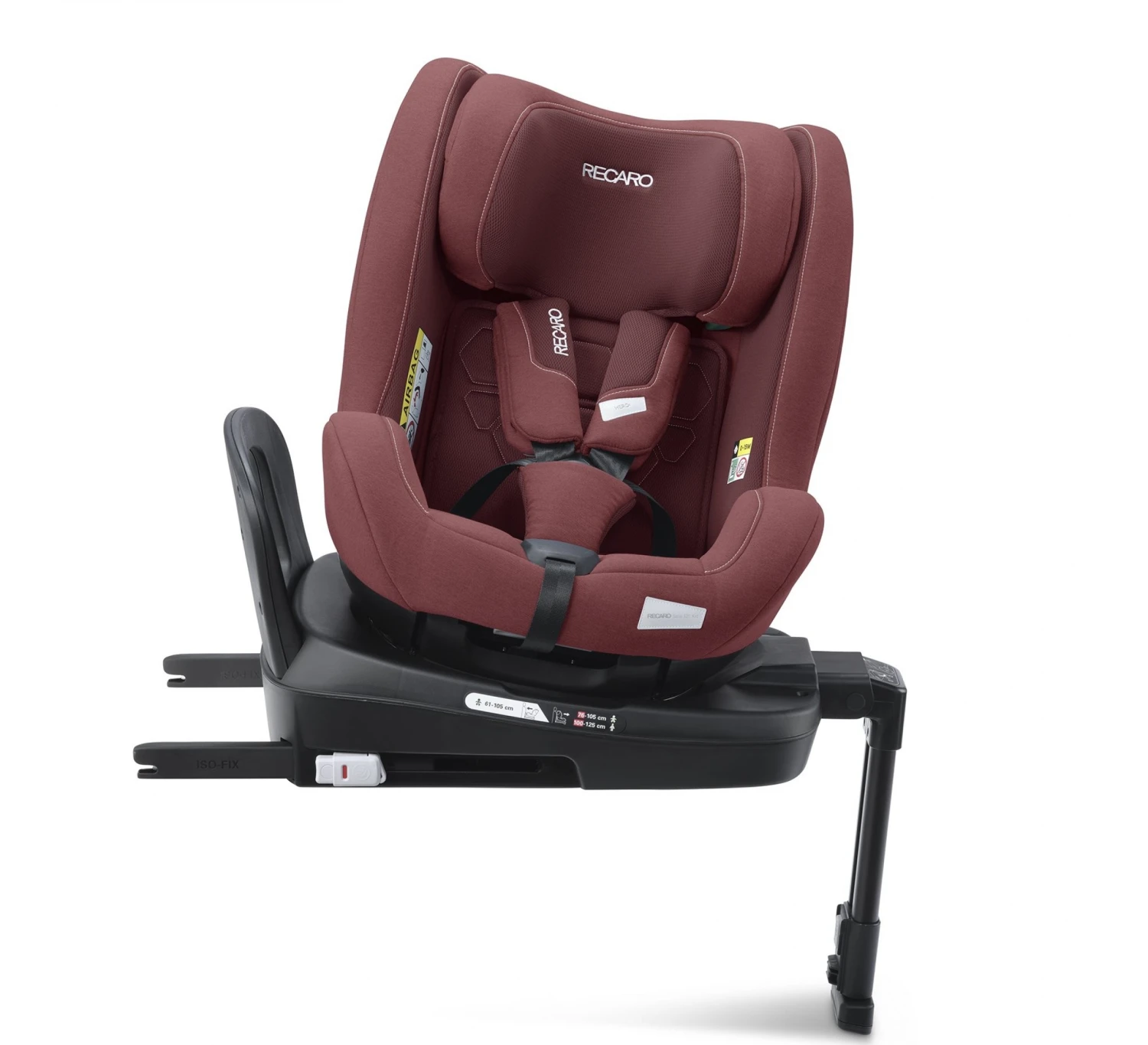 Recaro Salia 125 KID I-Size - Iron Red 2 Recaro Salia 125 KID I-Size - Iron Red - Afbeelding 2