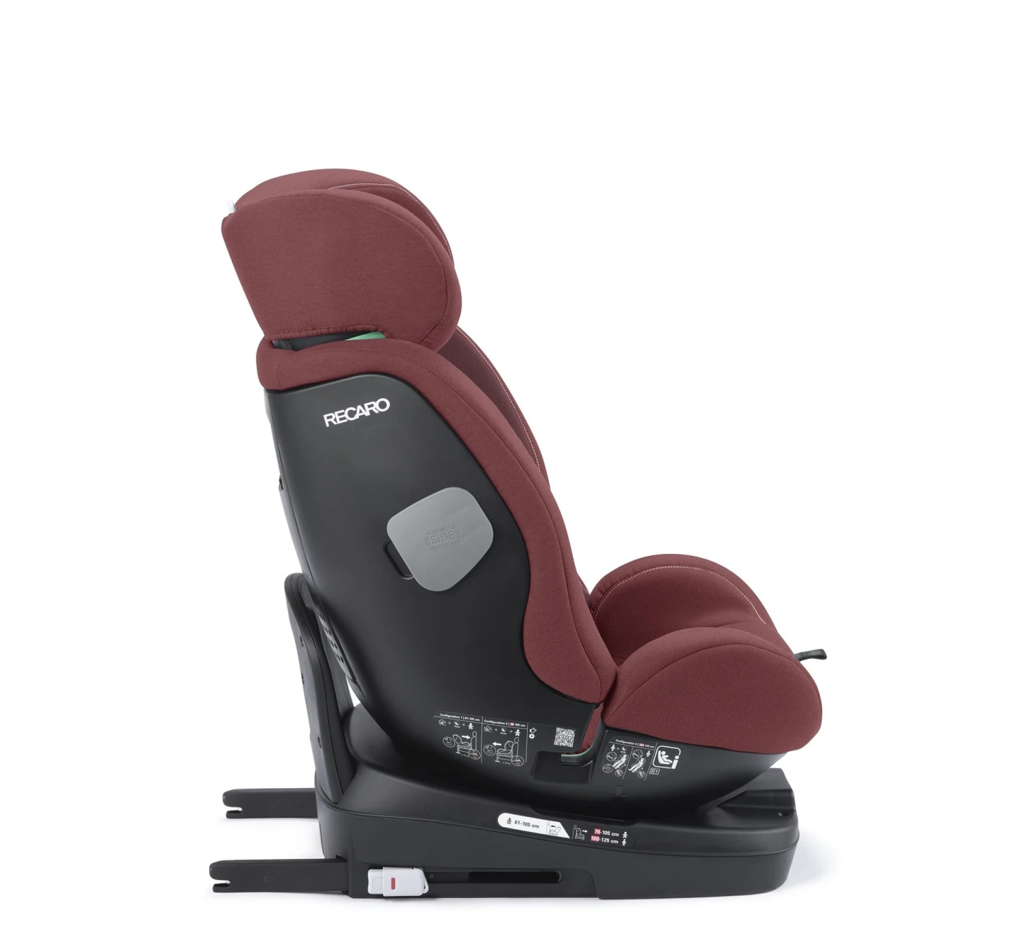 Recaro Salia 125 KID I-Size - Iron Red 3 Recaro Salia 125 KID I-Size - Iron Red - Afbeelding 3