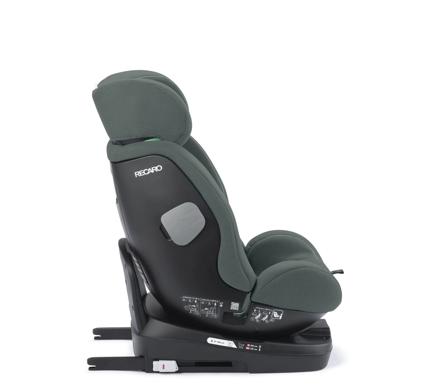 Recaro Salia 125 KID I-Size - Mineral Green 3 Recaro Salia 125 KID I-Size - Mineral Green - Afbeelding 3