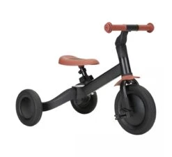 4-in-1 Driewieler Kaya - Zwart -Kinderkamer Verkoopwinkel topmark 4 in 1 driewieler kaya zwart 2