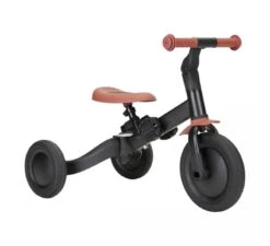4-in-1 Driewieler Kaya - Zwart